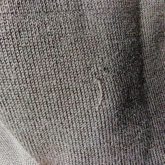 Michael Simon Black Cardigan with Neon Floral Embroidered Collar - Picture 7 of 7